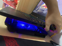 拉拓适用于小米笔记本电脑散热器红米散热底座15pro风冷涡轮16英寸手提外置静音降温神器散热板拉拓 黑色畅享升级版【双涡轮风扇】风速可调 四档高度 实拍图