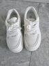回力小白鞋女款2025新款秋冬爆款鞋子女鞋配裙子百搭运动厚底板鞋 白色 脚胖脚宽拍大一码 【4厘米超轻底】 40 实拍图