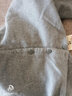 无印良品 MUJI 女式 新疆棉法兰绒 罩衫 29AC727 灰色 L 实拍图