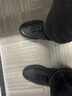 百丽休闲鞋男牛皮免系带板鞋A1244DM3 黑单里 41 实拍图