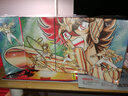 现货 台版漫画 圣斗士星矢完全版1-22全 30周年紀念 全新封面 连载彩页重现 黄金圣衣书盒 原画卡组 车田正美复制签名 实拍图