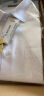 Gold conch金海螺纯白衬衫男长袖200支高支纯棉免烫商务休闲正装男衬衣高端 1013白色斜纹-200支-有袋 40 晒单实拍图