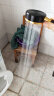 太空铝淋浴花洒套装喷头加软管洗澡挂墙式免打孔底座家用洗浴简易 花洒喷头+1.5米软管 实拍图