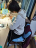 怡佳乐（YIJIALE）儿童学习椅小学生写作业写字椅子家用可升降调节正姿椅带脚踏 蓝色五爪/旗舰版(1.1-1.8米 实拍图