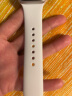 Apple Watch SE 2022款智能手表GPS款40毫米银色铝金属表壳白色运动型表带 健康电话手表  MNJV3CH/A 实拍图