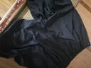【冰爽透气高弹】夏季男短裤口袋拉链透气弹力宽松大码运动短裤 黑色 4XL 实拍图