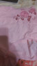 康丽霞 女士内裤女棉质高腰内裤大码无痕收腹提臀透气女式三角短裤头 瓜红 L码（适合90-120斤） 实拍图