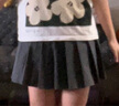 萝美酱百褶裙女夏季短裙jk制服小裙子学院风高腰春秋a字半身裙小个子 深灰色常规款（抗皱西装面料） XL 【建议115-125斤】 实拍图