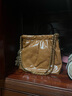CHARLES&KEITH链条单肩腋下托特包流浪包包女包女友生日礼物CK2-20671559 【M号】Chocolate巧克力色 M 实拍图