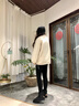 回力雪地靴女鞋冬季厚底加绒保暖皮面棉鞋女2024新款防寒面包鞋子女 1216黑色【加绒加厚 防寒保暖】 37 实拍图