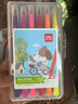 得力12色可水洗软头水彩笔卡通涂色学生儿童画画绘画勾线自来水笔笔33980-12水彩笔 实拍图