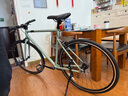 迪卡侬（DECATHLON）自行车SPEED500城市自行车通勤平把公路自行车绿卡其L-4306426 实拍图