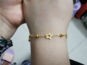 周大福 星星黄金手链(工费260)16.25cm约3.75g EOF186 实拍图