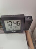 易美特多功能室内电子温度表投影闹钟创意数显时钟学生闹钟夜光 黑色 晒单实拍图