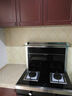 力巨人MINI集成灶 一体灶侧吸下排 油烟机燃气灶保洁柜套装 置物台 小户型75厘米 黑色 桶装液化气 实拍图