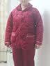 雯诗婷 2025新款睡衣加厚冬三层加棉夹棉中老年家居服妈妈棉套装加厚女 HE【0370翻领妈妈装】 L 【100-120斤】 实拍图