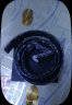 美尔提男士皮带休闲系列男式皮带针扣裤腰带皮带内含打孔器 黑色 实拍图
