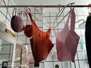 日本无痕内衣女聚拢无钢圈防震跑步背心大码胸罩运动收副乳聚拢调整型性感美背文胸女 粉色+橙色（2件装） XXL（90/95ABCD-40/42ABCD） 实拍图