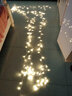 礼尚坊 LED彩灯流星灯 新年装饰闪灯串灯灯带满天星彩灯挂串灯霓虹灯 暖白50cm【8支灯管】 实拍图