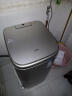 海尔（haier）洗衣机 迷你婴儿洗衣机儿童内衣3.3公斤全自动高温烫烫洗免清洗 实拍图