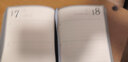 如晨 384页 五年三年日记本 复古创意手账本日程本计划本精装本一天一问记事本文具笔记本子 3年-天蓝 实拍图