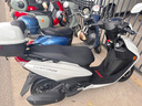 雅马哈雅马哈摩托车踏板车豪华款赛鹰DX125小绵羊液晶全新整车国四电喷 赛鹰DX豪华版/前碟后鼓/炫光白 实拍图