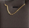 谢瑞麟（TSL）母亲节礼物 黄金手链女 素链 足金手链送礼物YQ752 约2.1g（工费约250元） 实拍图