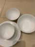LICHEN景德镇骨瓷餐具米饭碗面碗纯白陶瓷汤碗多规格可选 6英寸面碗 实拍图