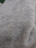 斐特玛 【撤柜精品】针织衫女新疆羊绒开衫女春秋针织低圆领毛毛衣外套 灰色 S 晒单实拍图