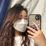 万宝绿kn95口罩立体3d透气柳叶型成人口罩独立装高颜值女白色鱼嘴型口罩 出口品质【贝型-莫兰迪六色混搭30只】独立装 实拍图