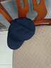 诺芝萌韩版棒球帽 男女士平顶帽 短檐 四季可戴休闲棒球帽NM489 金属藏青色 均码 可调节 实拍图
