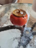 板谷山 柿柿如意烟灰缸 创意个性带盖烟缸办公室客厅家用带盖烟灰缸 实拍图