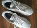 adidas BREAKNET休闲网球文化板鞋小白鞋女子阿迪达斯官方轻运动 白色/银金属 38 晒单实拍图