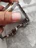 征途适用天梭1853钢带表扣蝴蝶扣手表扣库图力洛克PRC200钢带扣表链配件 T060.407钢带扣 表扣内侧带编码和数字与原款一致 实拍图