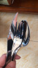 双枪（Suncha）不锈钢牛排刀叉勺西餐餐具加厚加长餐刀勺子叉子三件套刀组合装  实拍图