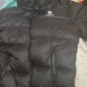 骆驼火山羽绒服1.0情侣男女加厚防极寒鸭绒面包服外套冬季城市轻户外 幻影黑，男款 S 实拍图