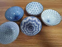 波佐見 日本进口青花陶瓷日式饭碗釉下彩圆形小碗分餐餐具用品套装家用 蓝绘5件套小碗11.5cm*6cm*250ml 实拍图