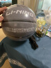 LI-NING李宁吸湿室内外通用灰色5号PU材质篮球  实拍图