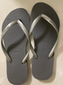 havaianas哈唯纳Slim细带夹脚女人字拖平底海边沙滩夏情侣拖鞋 5178-天灰色 35-36 巴西码 实拍图