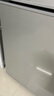 HYUNDAI（韩国现代） 小冰箱 冰箱小型双开门 迷你双门家用宿舍租房冷藏冷冻电冰箱节能省电 76L银【行业热卖+日销过百】 实拍图