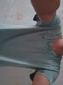 真维斯（JEANSWEST）冰丝网眼短袖t恤男夏季新款轻薄透气亲肤潮牌ins风印花运动速干衣 白色 墨意春竹_K 4XL 实拍图