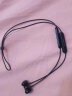 兰士顿 蓝牙耳机挂脖式无线运动耳麦 跑步超长续航磁吸开关入耳式 适用于苹果华为oppo小米vivo手机 L5C 黑色 实拍图