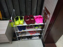 小媳妇 简易鞋架出租房鞋柜收纳架加固家用门口后浴室拖鞋架子层架 四层-史努比 实拍图