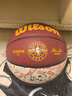 威尔胜NBA系列杨瀚森亲笔签名复刻版成人PU篮球WZ4044301CN7 实拍图