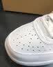 耐克（NIKE）男鞋26秋季新款运动鞋透气轻便耐磨皮面休闲鞋潮流百搭滑板鞋子男  BIG NIKE/黑/白/翠绿 40 (250mm) 实拍图