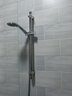 起点如日（QIDIANRURI）免打孔花洒支架底座可调节升降杆挂座淋浴器套装配件沐浴喷头固定 不锈钢花洒杆+中叉 实拍图
