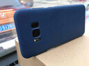 毅美 适用三星S8轻奢版手机壳s8+超薄盖乐世sm十加磨砂g9500硬壳3星带磁吸铁保护套Galaxy盖乐世外壳套 岩砂黑丨经典款 S8 十（g9550） 实拍图