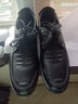 金猴（JINHOU）男鞋牛皮春秋爸爸鞋轻便时尚系带男单鞋商务休闲皮鞋男Q28183A 黑色 43 实拍图