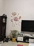 易树家鱼3D立体墙贴自粘卧室客厅玄关墙面装饰贴纸背景墙贴画墙纸 3D福鱼 99（YC8100） 大 实拍图
