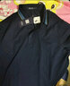 雅戈尔（YOUNGOR）短袖POLO衫男扁机领不易变型赛莱尔棉弹POLO衫新品 GSPC533019PCA墨绿色 XL 实拍图